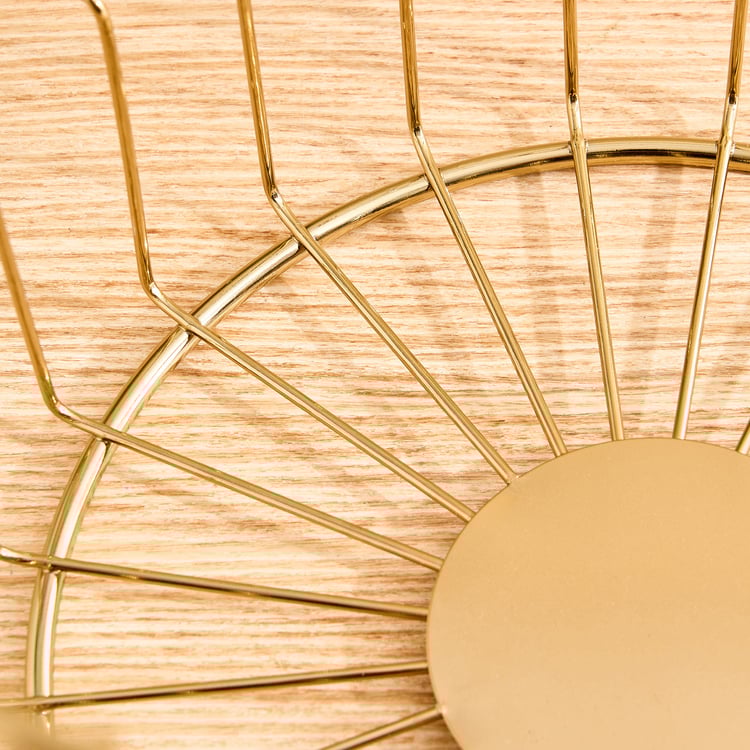 Regal Luxe Aurum Metal Basket