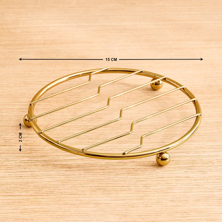Regal Luxe Aurum Metal Trivet