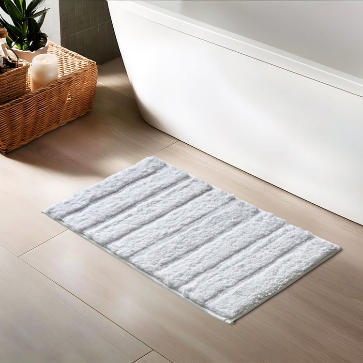Colour Refresh Essence Plush Anti-Slip Bath Mat - 60x40cm