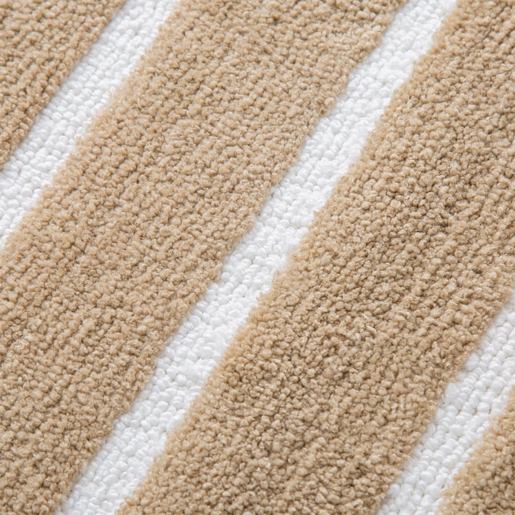 Bask Sail Striped Anti-Slip Bath Mat - 60x40cm