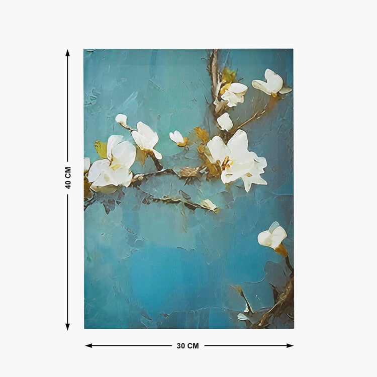 Brezza Set of 5 Canvas Birds and Flowers Picture Frames