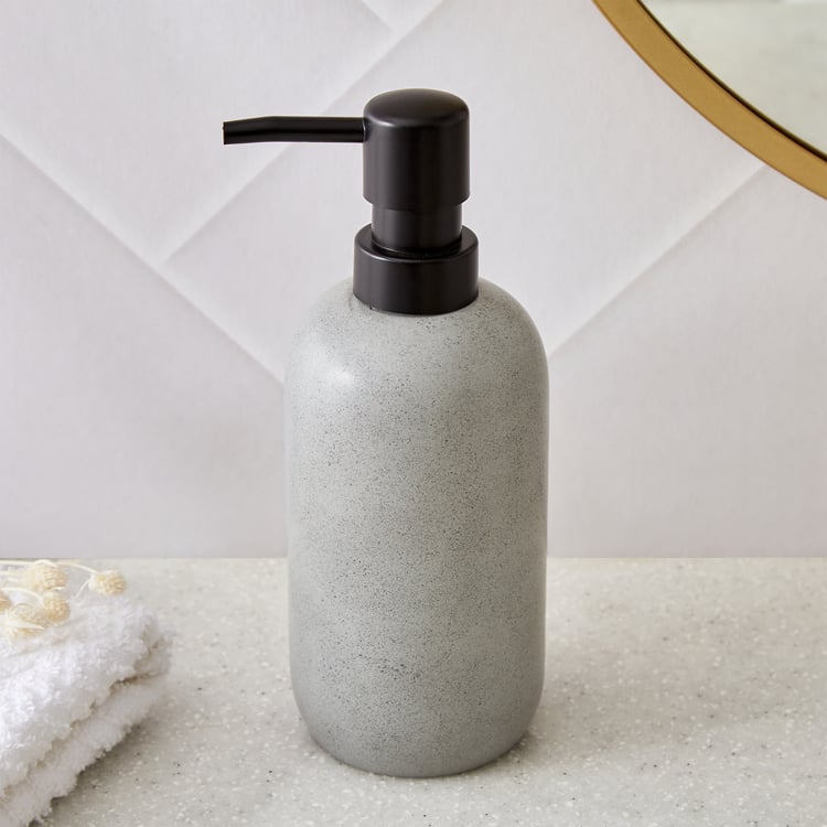 Nova Ashfall Rustic Polyresin Soap Dispenser - 250ml