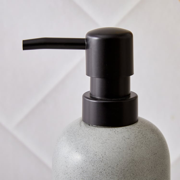 Nova Ashfall Rustic Polyresin Soap Dispenser - 250ml