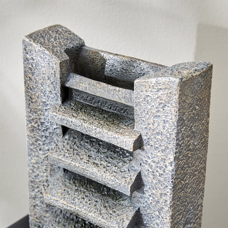 Alpine Polyresin Step Water Fountain - 20x17.5x25.5cm