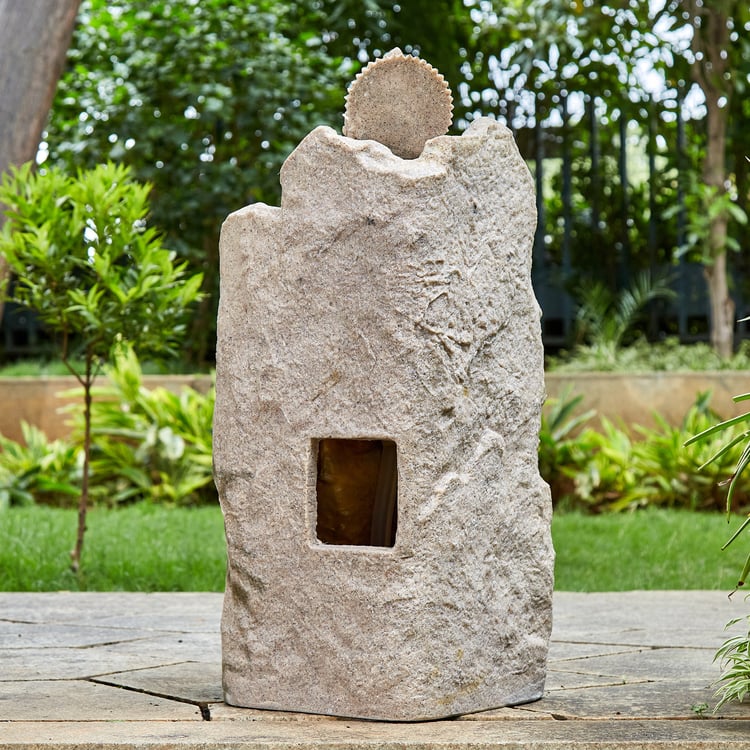Cascade Polyresin Ganesha Water Fountain - 35x70cm