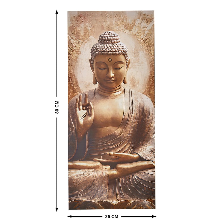 Brezza Set of 3 Canvas Buddha Picture Frames