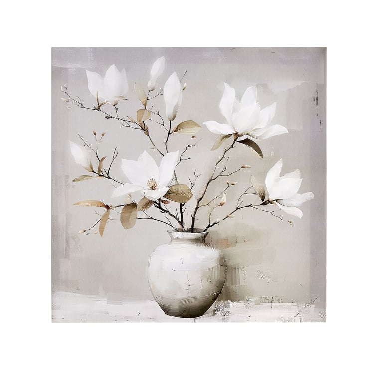 Brezza Vase Set of 3 Canvas Printed Picture Frames