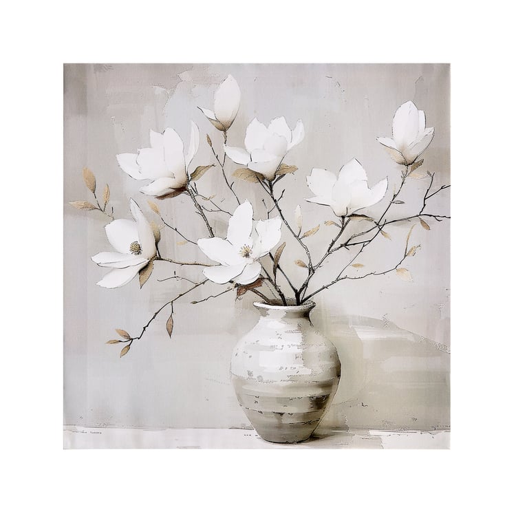 Brezza Vase Set of 3 Canvas Printed Picture Frames