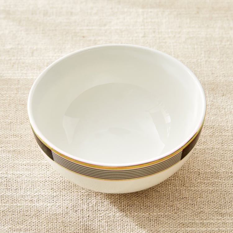 Andrey Ralph Bone China Printed Katori - 180ml