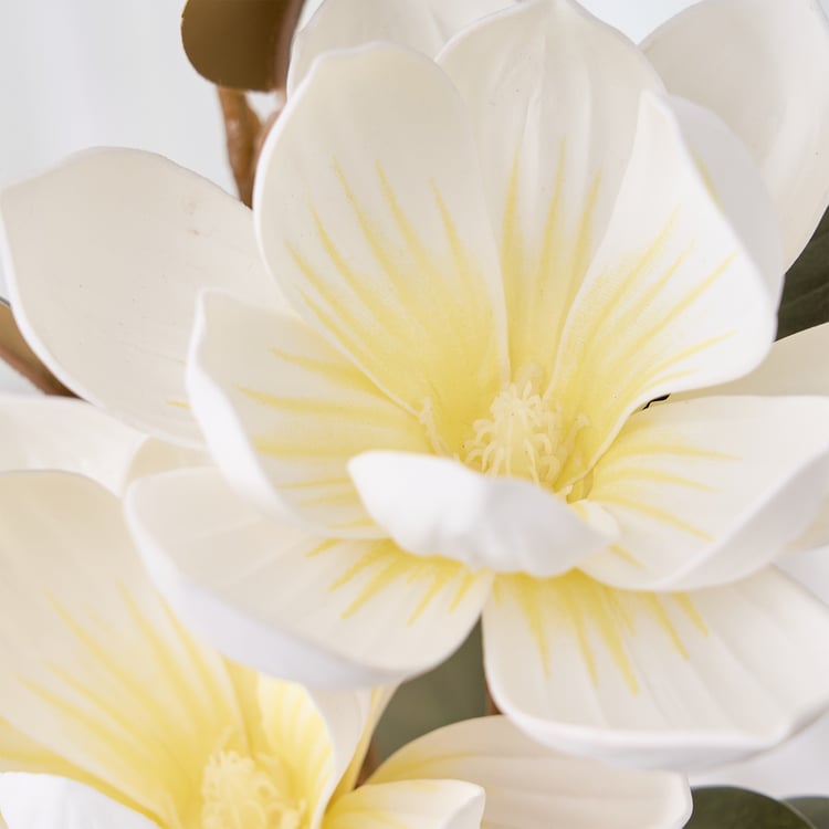 Festoon Artificial Magnolia Flower Stick - 78cm
