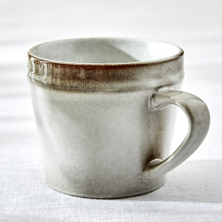 Natura Oliver Stoneware Cup and Saucer - 260ml