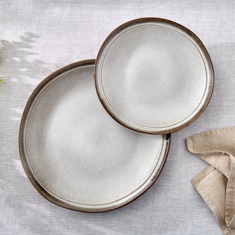 Natura Oliver Stoneware Side Plate - 21.5cm