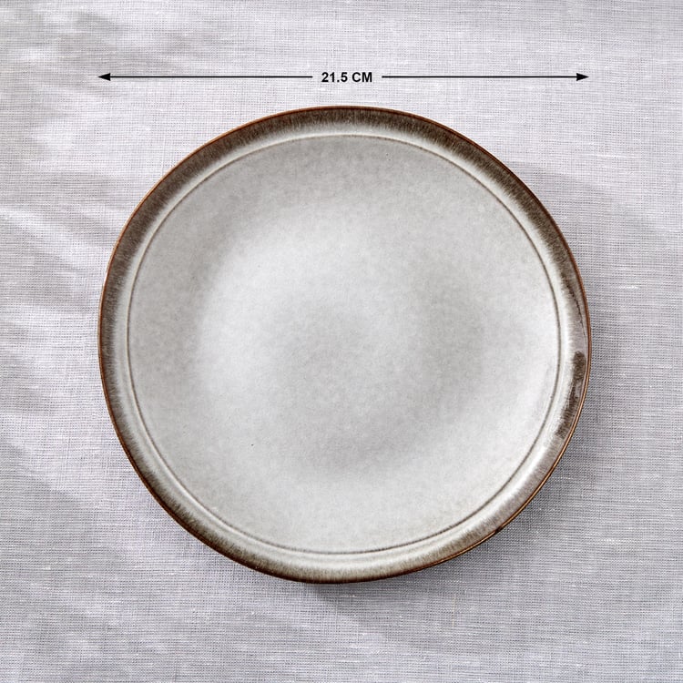 Natura Oliver Stoneware Side Plate - 21.5cm
