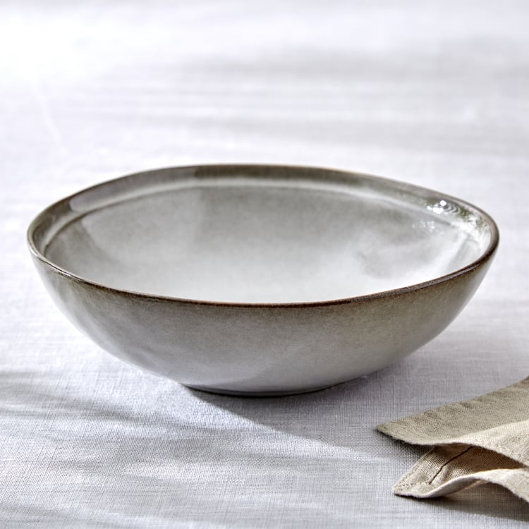 Natura Oliver Stoneware Serving Bowl - 580ml