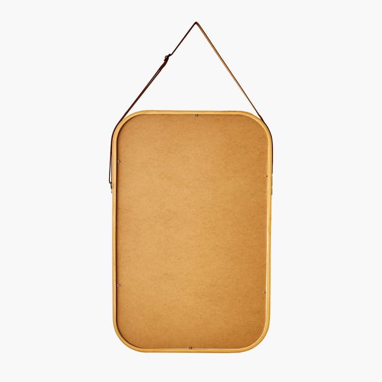 Reflection Bamboo Hanging Wall Mirror - 37x57cm