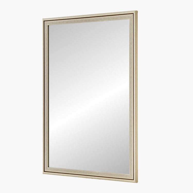Reflection Grooved Wall Mirror - 45x65cm