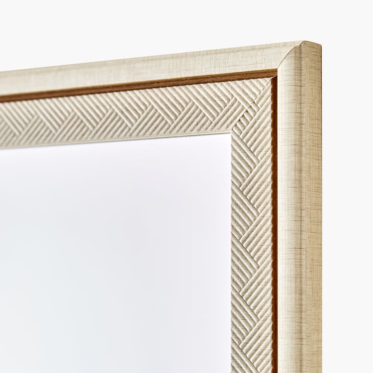 Reflection Grooved Wall Mirror - 45x65cm
