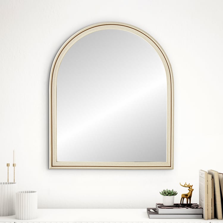 Reflection Grooved Wall Mirror - 55x65cm
