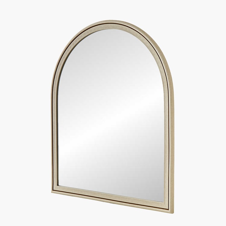 Reflection Grooved Wall Mirror - 55x65cm