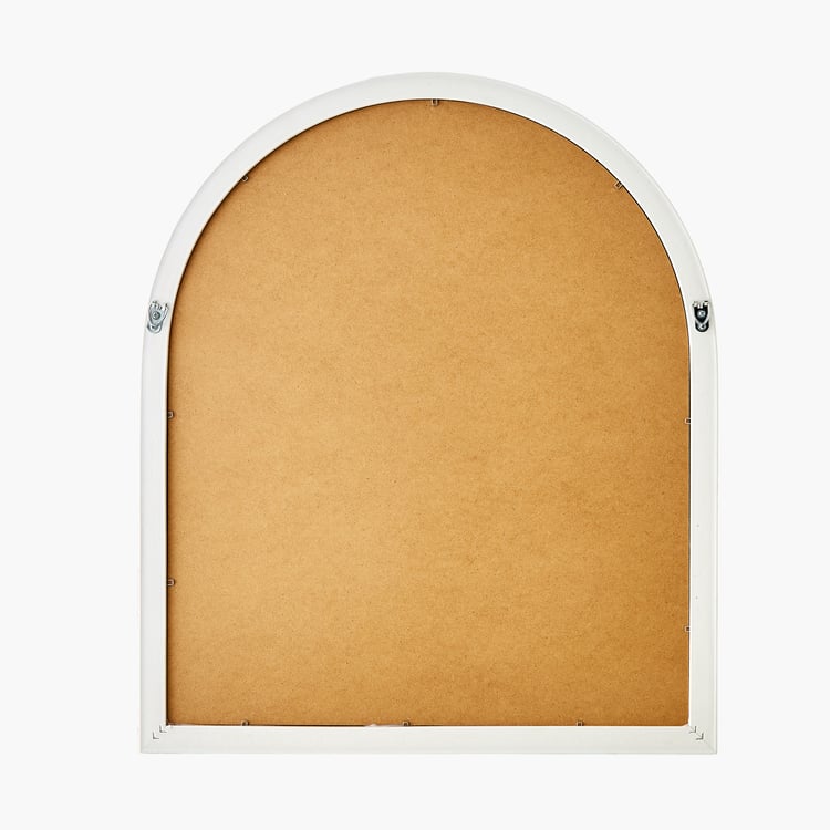 Reflection Grooved Wall Mirror - 55x65cm