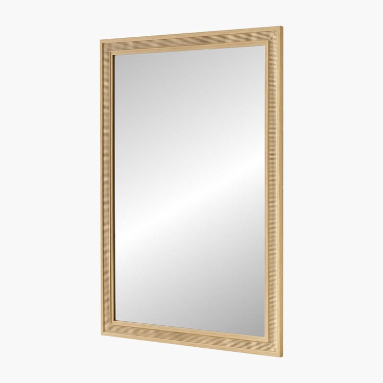 Reflection Grooved Wall Mirror - 45x65cm