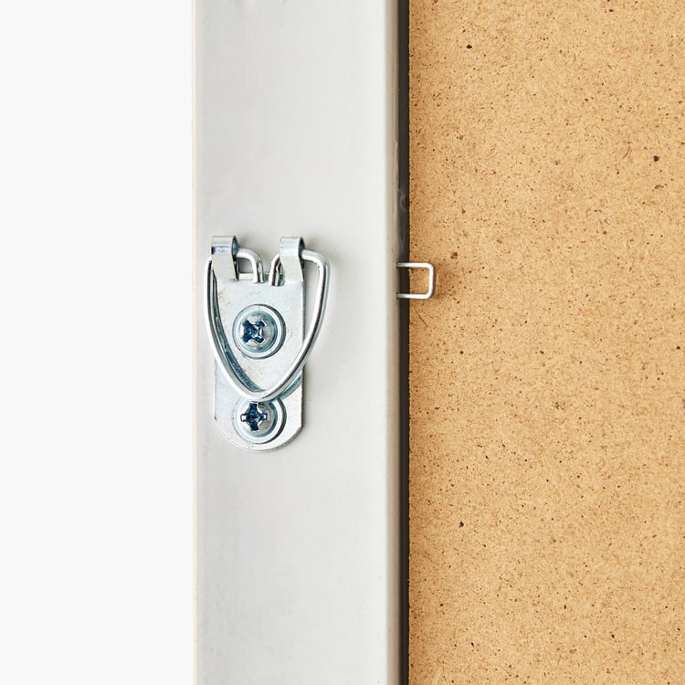 Reflection Grooved Wall Mirror - 45x65cm