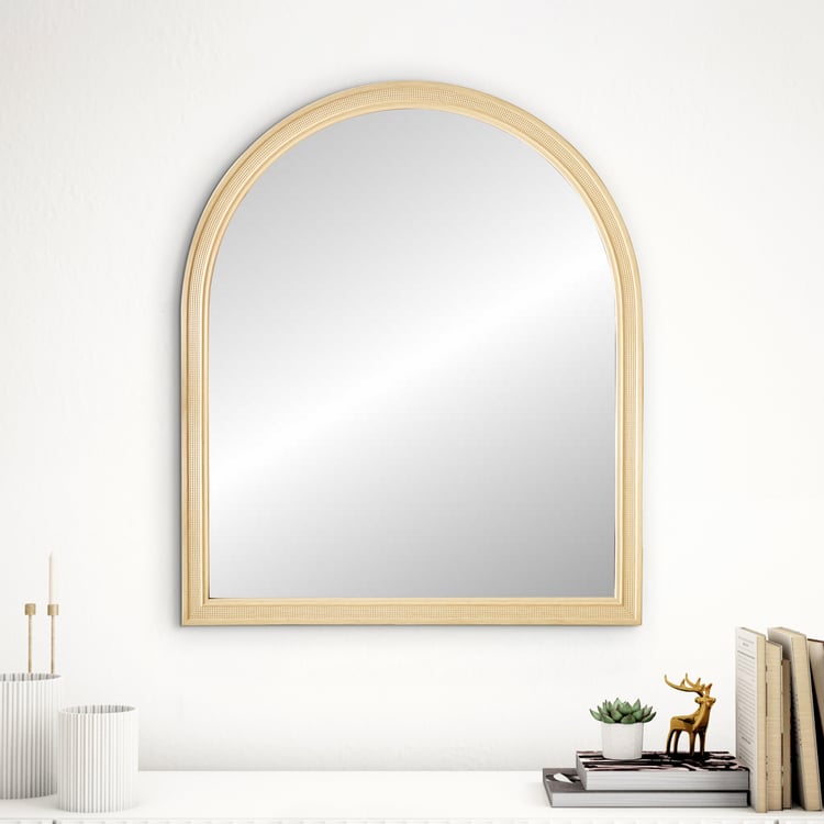 Reflection Grooved Wall Mirror - 55x65cm