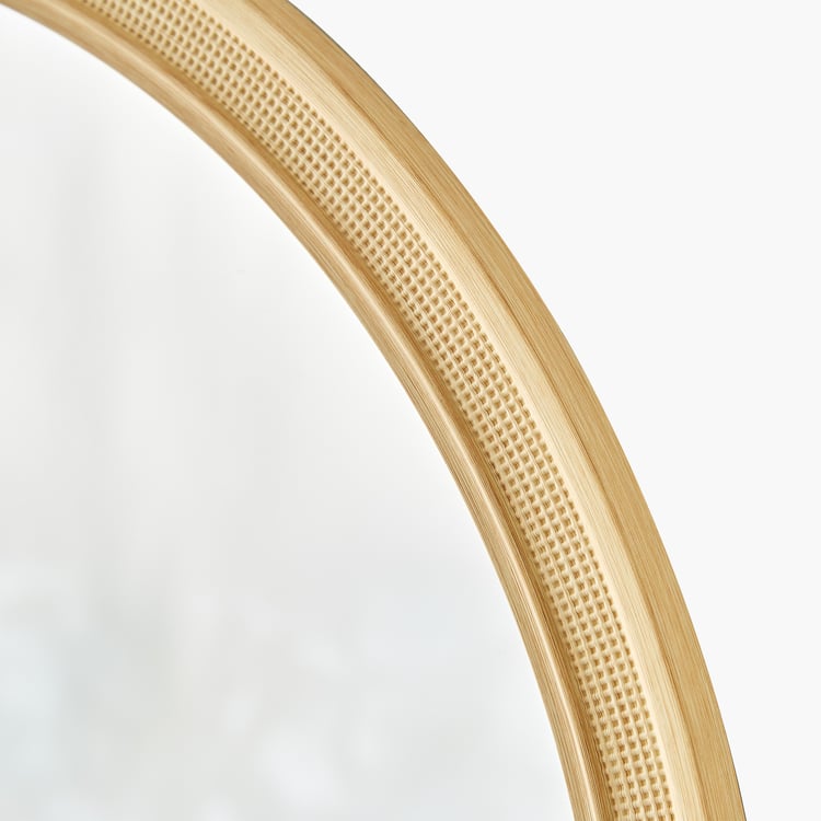 Reflection Grooved Wall Mirror - 55x65cm