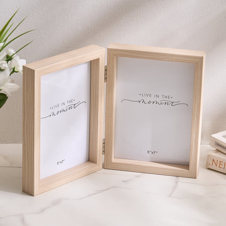 Photomontage Lene Wooden Foldable Photo Frame - 29x19cm