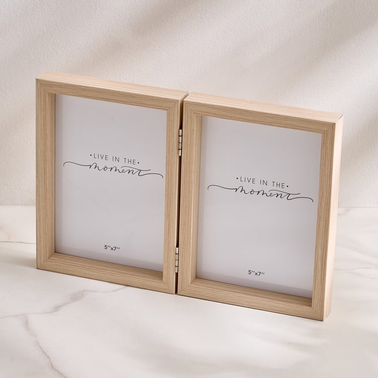 Photomontage Lene Wooden Foldable Photo Frame - 29x19cm