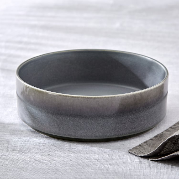 Natura Pewter Halo Stoneware Cereal Bowl - 1L