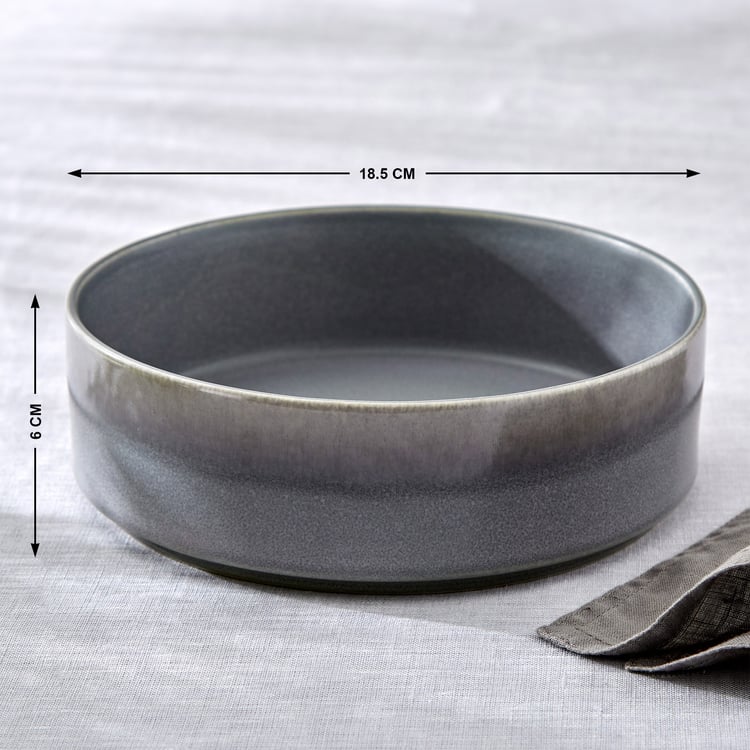 Natura Pewter Halo Stoneware Cereal Bowl - 1L