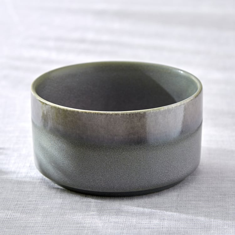 Natura Pewter Halo Stoneware Katori - 350ml