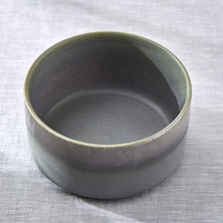 Natura Pewter Halo Stoneware Katori - 350ml