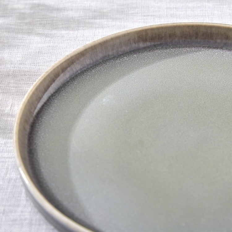 Natura Pewter Halo Stoneware Side Plate - 20cm