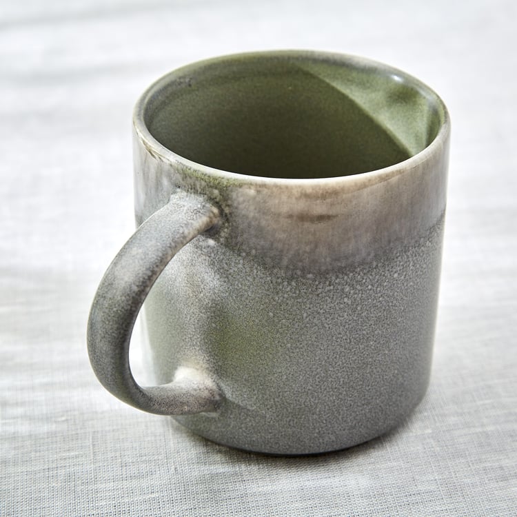 Natura Pewter Halo Stoneware Coffee Mug - 380ml