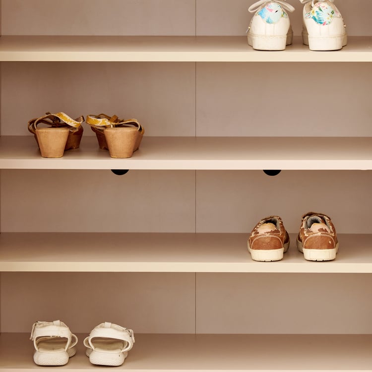 Saga 18 Pairs Shoe Cabinet - Beige