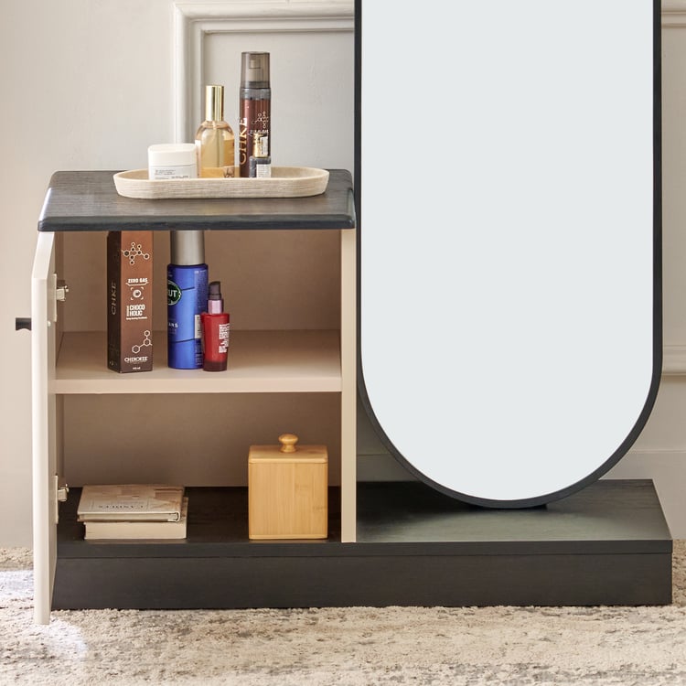 Saga Dresser Mirror - Beige