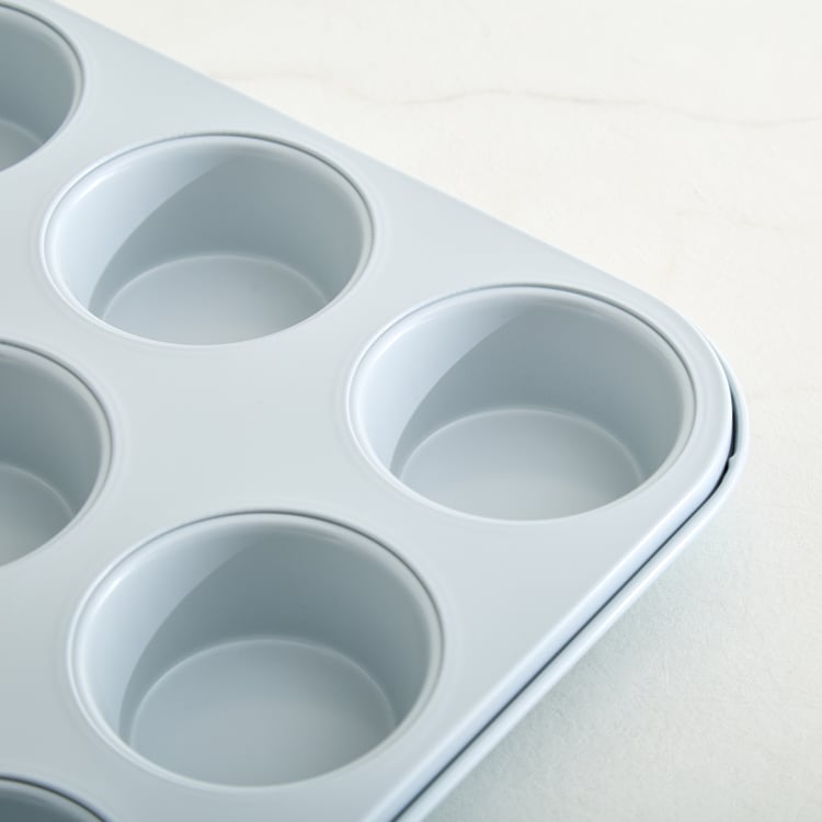 Bakers Pride Sweetshop Carbon Steel 12-Cup Muffin Pan
