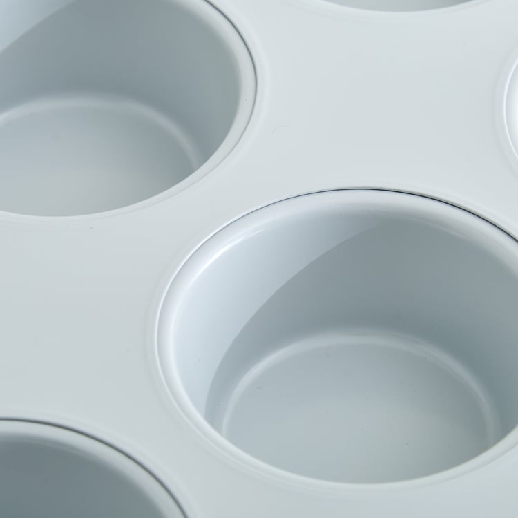 Bakers Pride Sweetshop Carbon Steel 6-Cup Muffin Pan