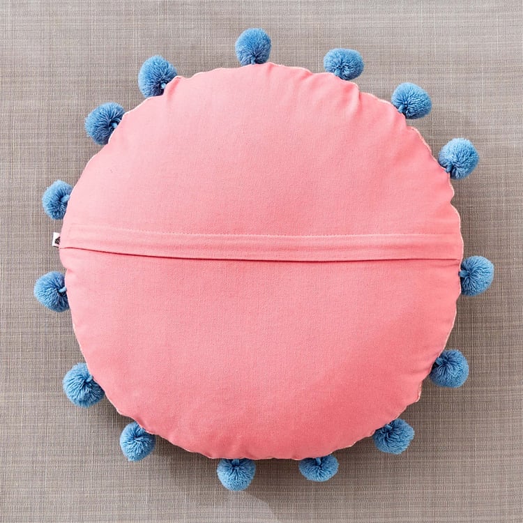 Glance Grateful Embroidered Filled Cushion - 35x35cm