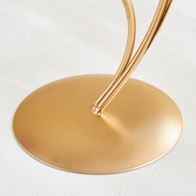 Fiora Delphi Glass Pedestal Multi T-Light Holders