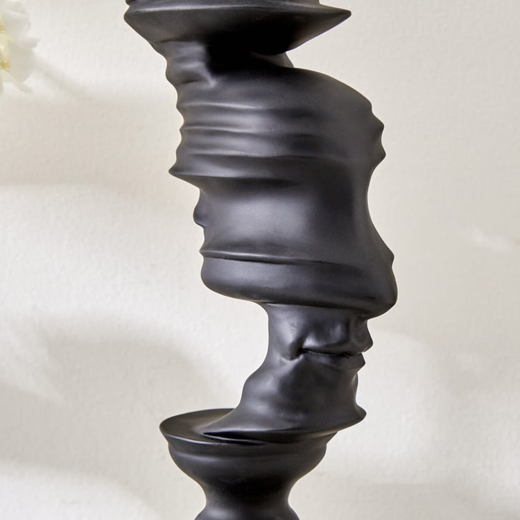 Romo Est Noel Polyresin Human Face Table Accent