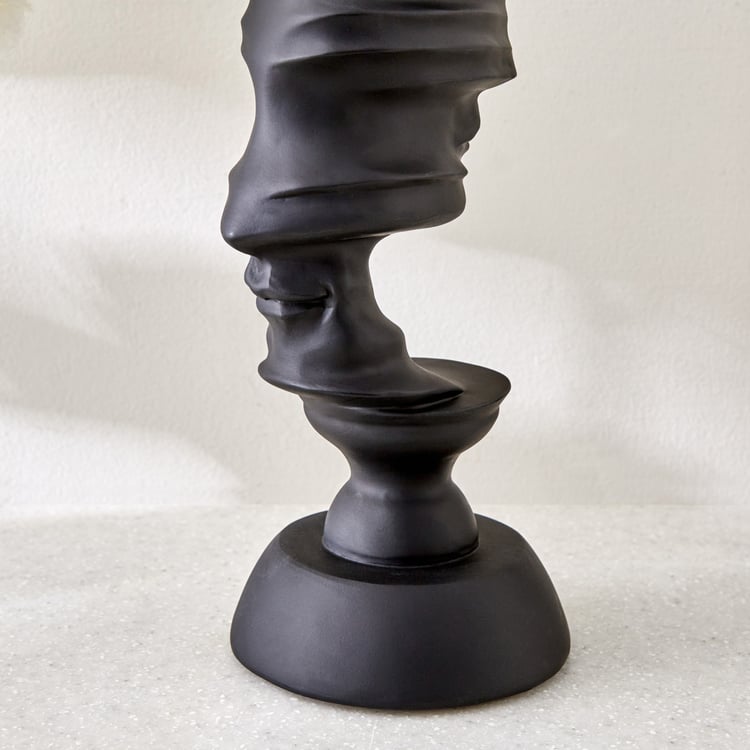 Romo Est Noel Polyresin Human Face Table Accent