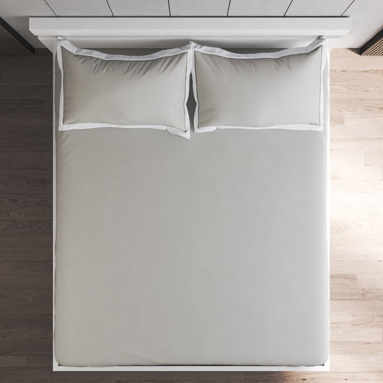 Color Bliss Cotton 200TC 3Pcs King Fitted Bedsheet Set