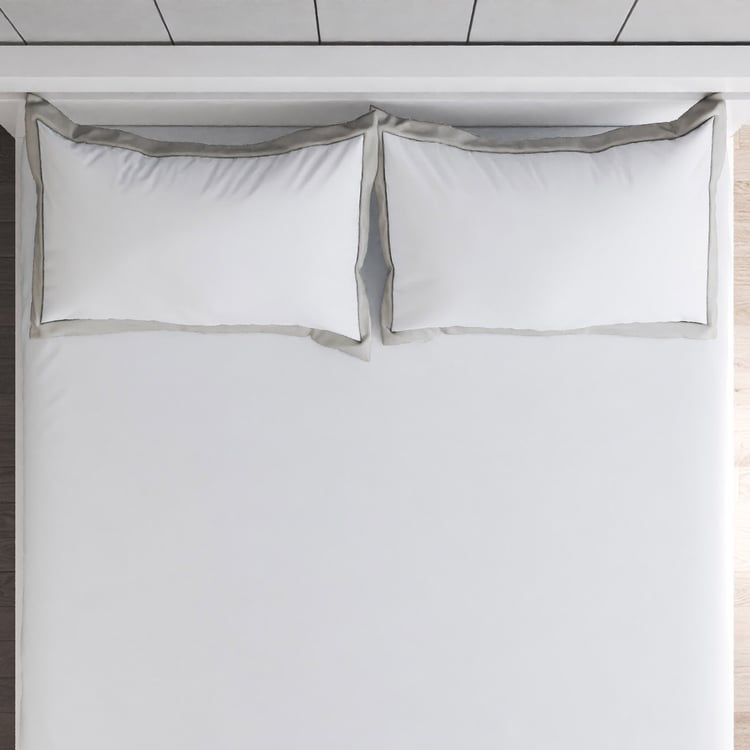 Color Bliss Cotton 200TC 3Pcs King Fitted Bedsheet Set