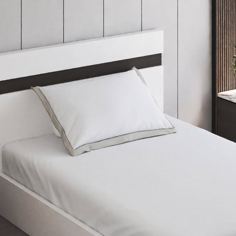Color Bliss Cotton 200TC 2Pcs Single Bedsheet Set