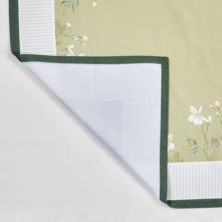 Drake Botanica Cotton Floral Print 6-Seater Table Cover - 200x150cm