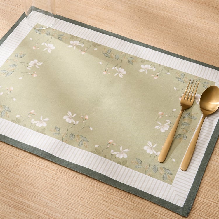 Drake Botanica Cotton Printed Reversible Placemat