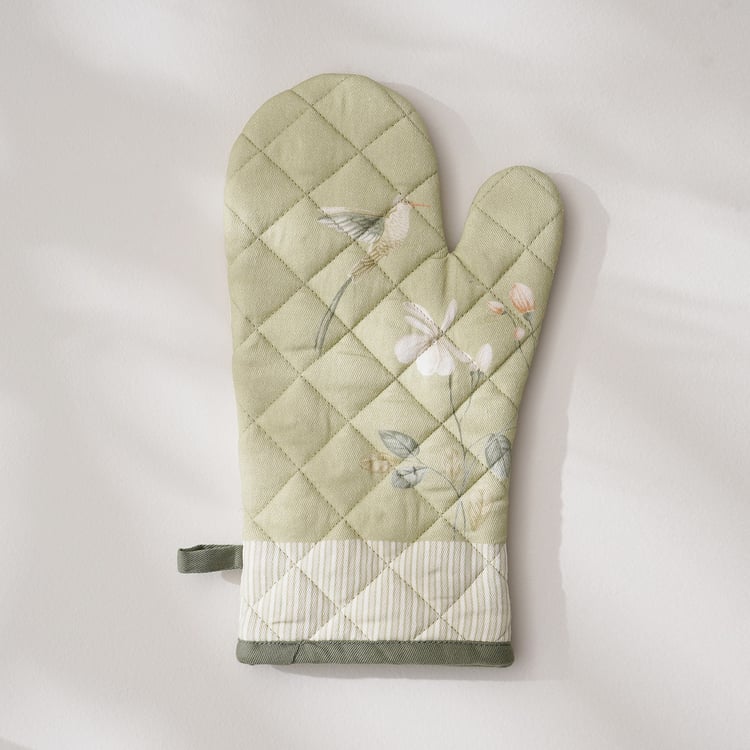 Drake Botanica Set of 2 Cotton Printed Oven Mitten